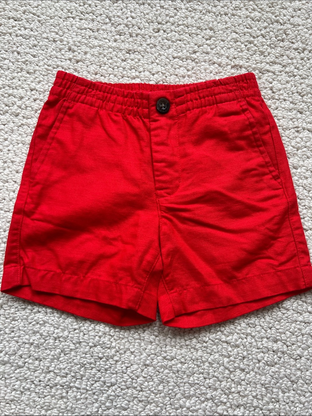 Janie & Jack boys red shorts 2T